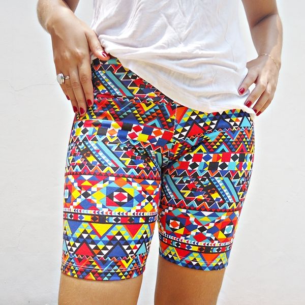 Short Fitness Étnico