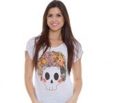 Camiseta Caveira Florida